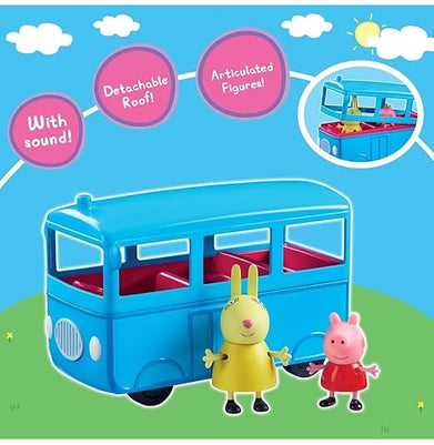 imagPeppa Pig-Peppa Pig'S School Bus-D4106
