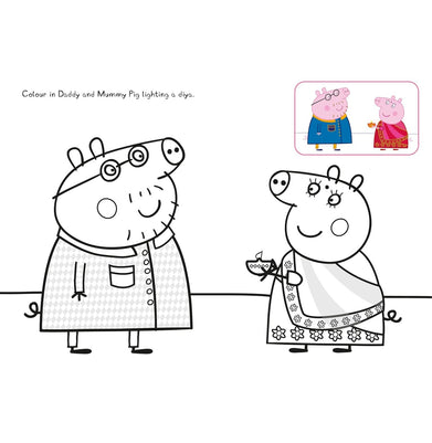 imagPeppa Pig: Peppa'S Diwali Copy Colouring Book - Paperback buy online at crossword.in