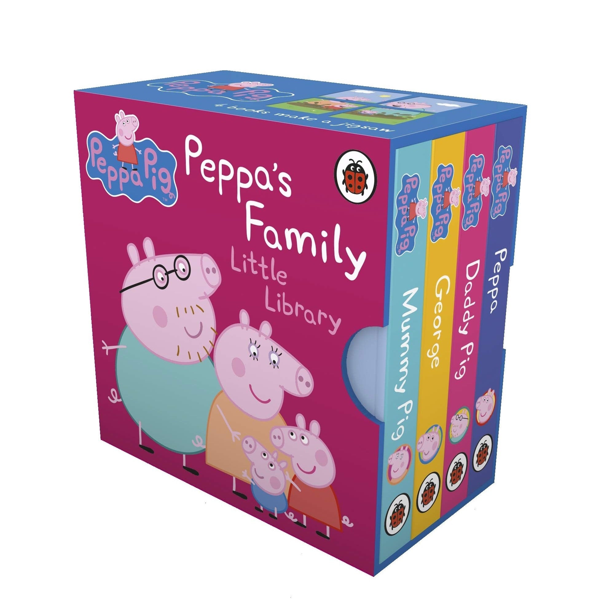 Peppa Pig: Peppa's Family Little Library [Board book] Peppa