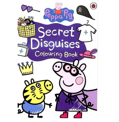 imagPeppa Pig - Secret Disguises Colouring Book