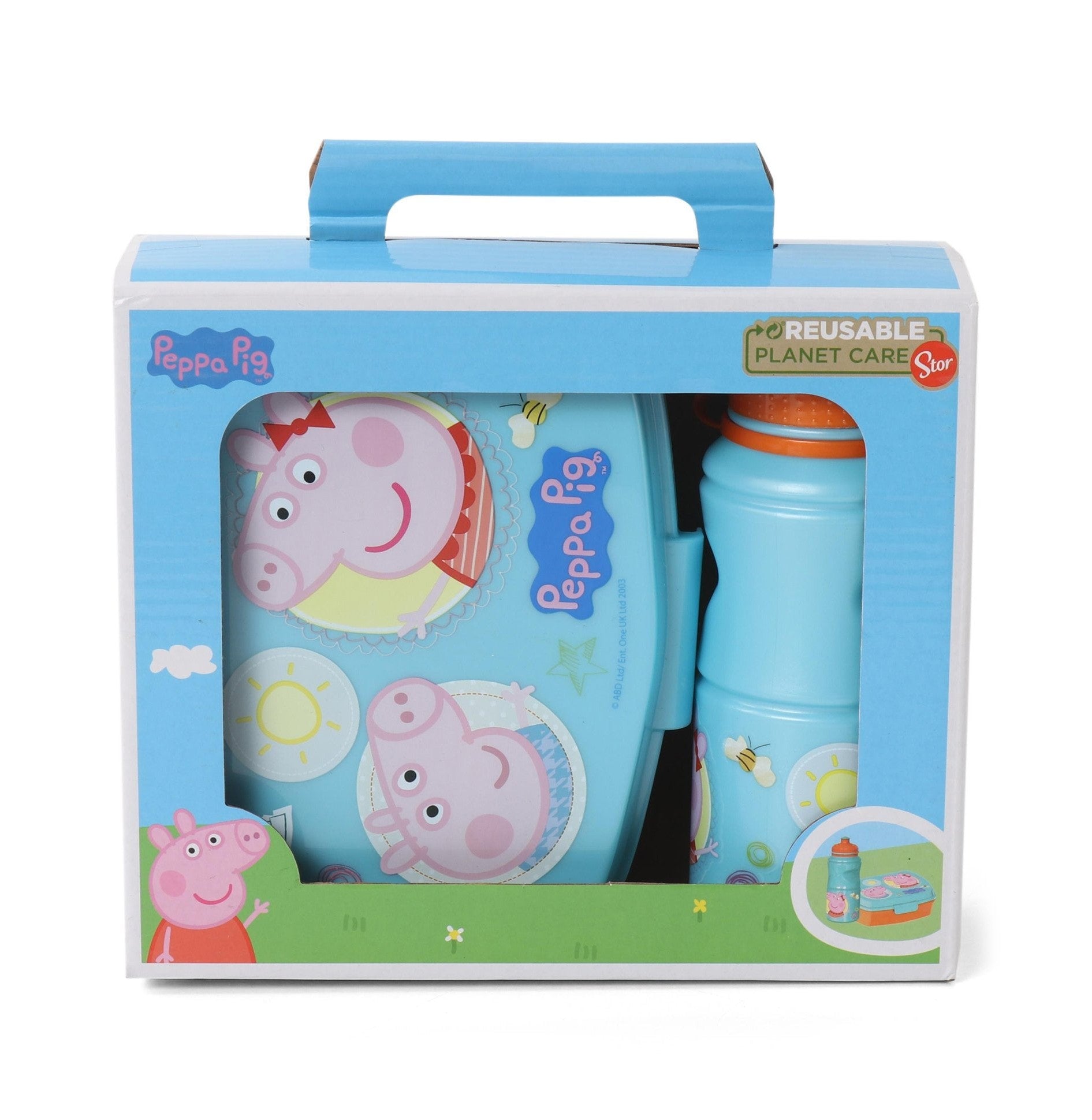 Peppa Pig Delightful Lunchbox & Sports Bottle Set