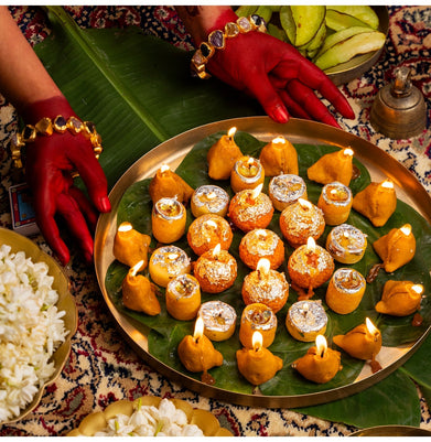 imagPhool Assorted Mithai 4 Candles