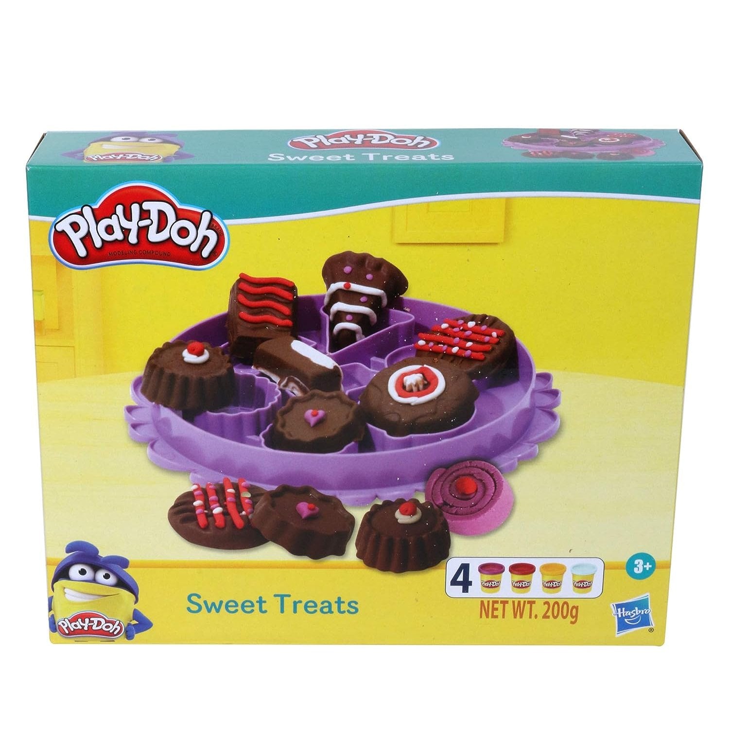 PLAY-DOH Sweet Treats Playset for Kids Years and Up with Non