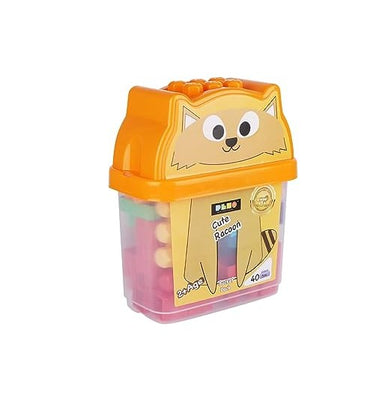 imagPlex Building Blocks Bucket Pack | Cute Racoon Multicolor