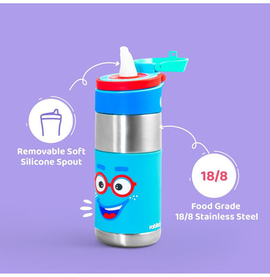 imagRabitat Clean Lock Insulated Stainless Steel Bottle - Shyguy