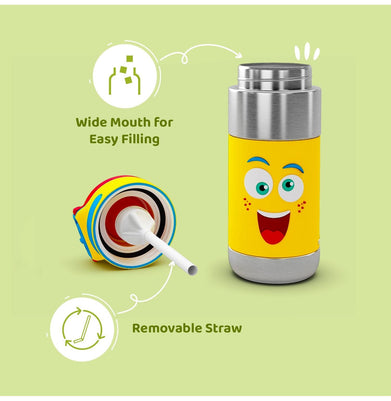 imagRabitat Clean Lock Insulated Stainless Steel Bottle - Shyguy