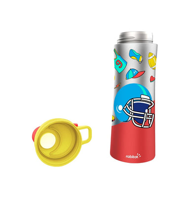imagRabitat Nutri Lock Stainless Steel Sipper Bottle with Lid - Mad Eye