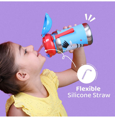 imagRabitat Sport Sipper Stainless Steel Bottle - Totally Adorable