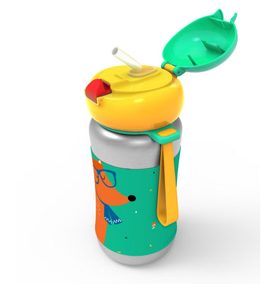 imagRabitat Sport Sipper Stainless Steel Bottle - Young wild and Free