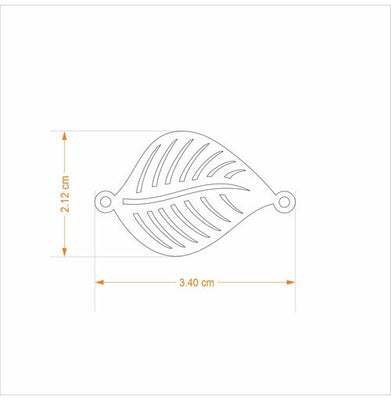 imagRakhi Brass Leaf