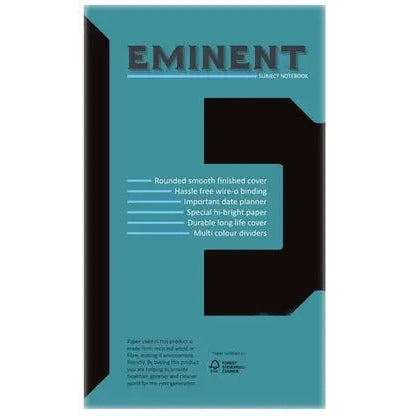 Anupam Eco-Friendly 5-Subject Notebook with Durable Cover & Organizing Dividers