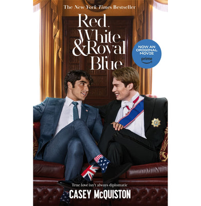 imagRed White & Royal Blue Paperback Casey McQuiston