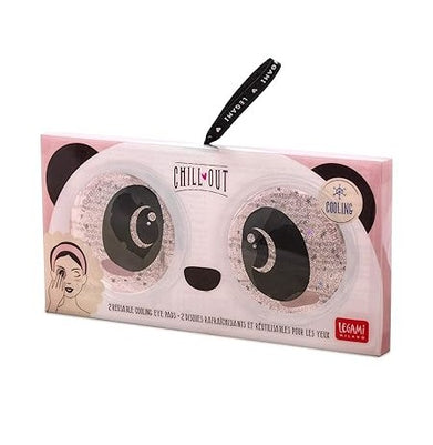 imagReusable Cooling Eye Pads - Chill Out - Panda