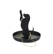 image //www.c...Ring Holder,Feline,Black,Metal-27911