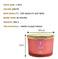 imag3Rose-3 Wick Soya Wax Candle