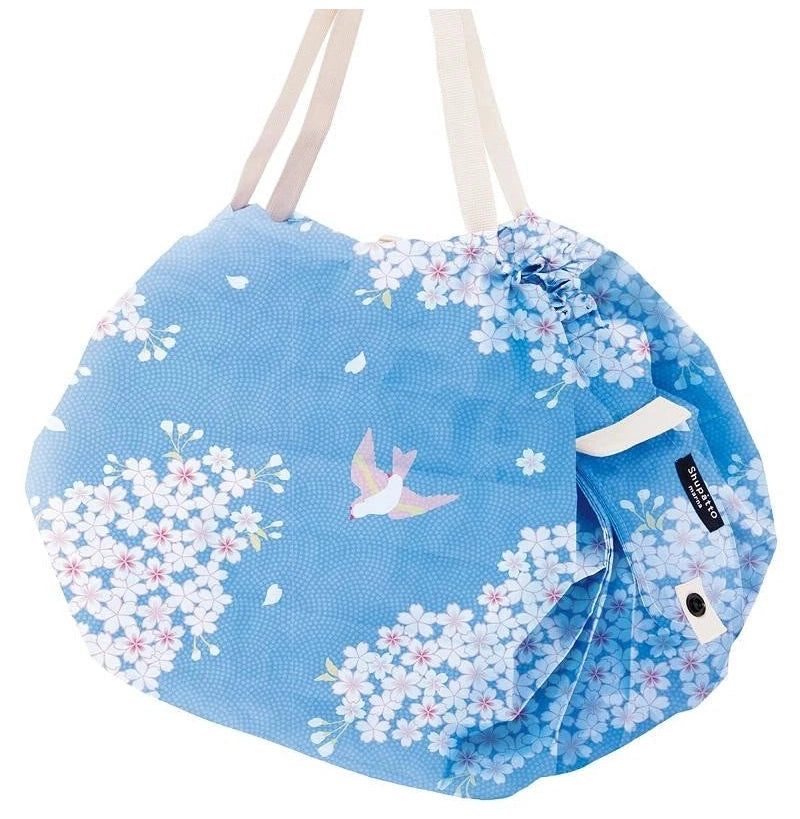 Shupatto Compact Foldable Shopping Bag M – Hana Ni Tori