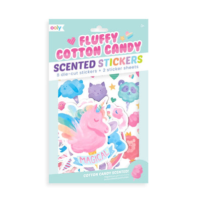 imagScented Scratch Stickers: Fluffy Cotton Candy