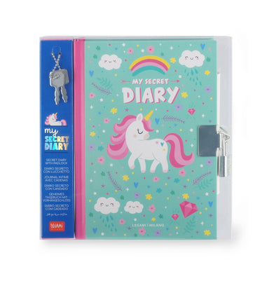 imagSecret Diary With Padlock - My Secret Diary - Unicorn