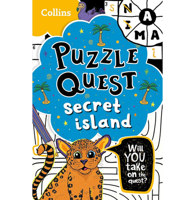 imagSecret Island: Solve More Than 100 Puzzles in This Adventure Story for Kids Aged 7+ Collins Kids and Hunt Kia Marie