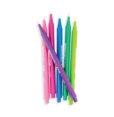 imagSeriously Fine Felt Tip Markers - Set of 36