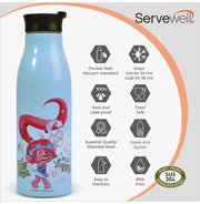 image //www.c...SERVEWELL Champion Printed Vacuum Bottle - 500 ml