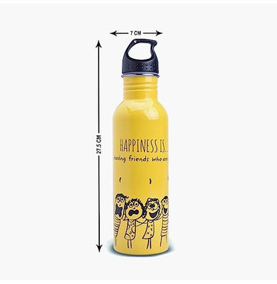 imagServewell Mischief Printed Single Wall Bottle - 800 ml