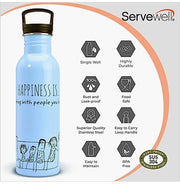 image //www.c...SERVEWELL Striker Printed Single Wall Bottle - 800 ml