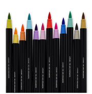 image //www.c...Set Of 12 Brush Markers - Brush Markers - Pastel Colours