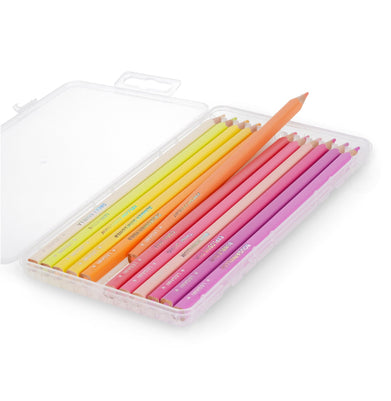 imagSet Of 12 Colouring Pencils - Live Colourfully - Sunset Palette buy online at crossword.in