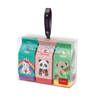imagSet Of 3 Scented Erasers - Yummy Yummy - Multidesign