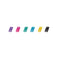 imag2Set Of 6 Glitter Gel Pens - Shine Like A Diamond - Multicolor