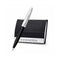 imag1Sheaffer Gift 100 9313 Black & Chrome Ball Pen With Card Holder