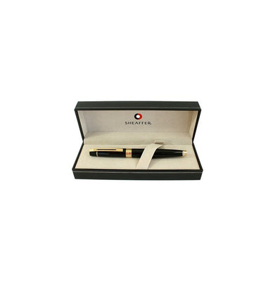 imagSheaffer Gift 300 A9325 Glossy Black With Gold Tone Trim Fountain Pen – Medium Nib
