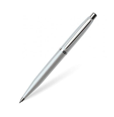 imagSheaffer Set VFM 9400 Strobe Silver With Nickel-Plated Ballpoint Pen With A6 Note Book
