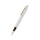 imag1Sheaffer Vfm 9422 Polished Chrome With Gold-Plated Trim Fountain Pen – Medium Nib