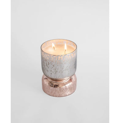 imagShimmer Hourglass Soy wax Candle in hand-blown Glass
