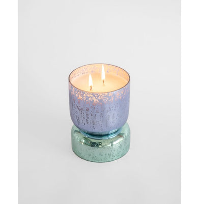 imagShimmer Hourglass Soy wax Candle in hand-blown Glass