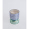 imag7Shimmer Hourglass Soy wax Candle in hand-blown Glass
