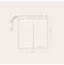 imag2Shoe Bags - Blockmetry-Blue ,Beige