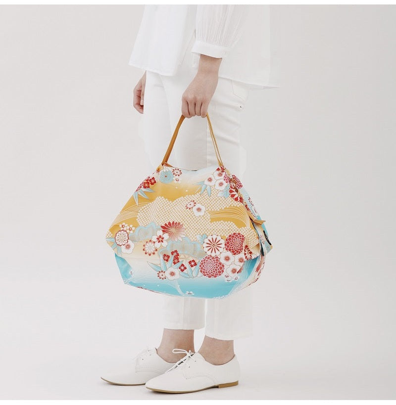 Shupatto Foldable Compact Bag Nagare Gumo