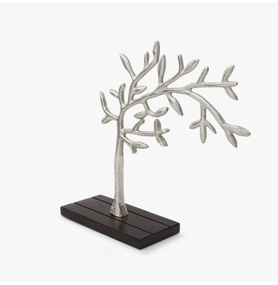 imagSILVER ABSTRACT TREE ARTIFACT