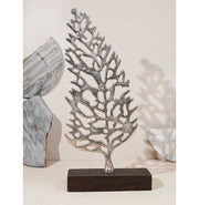 image //www.c...SILVER TREE METAL SCULPTURE