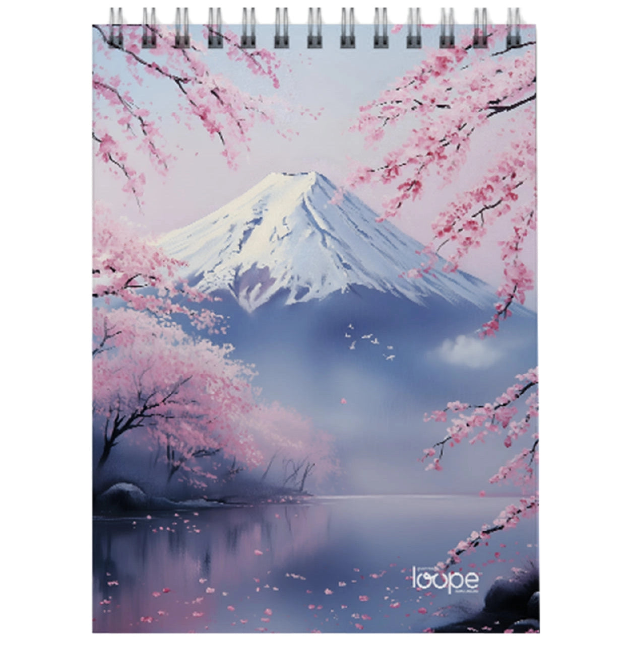 Loope A4 Japan-Themed Sketch Pad - 50 Inspirational Sheets