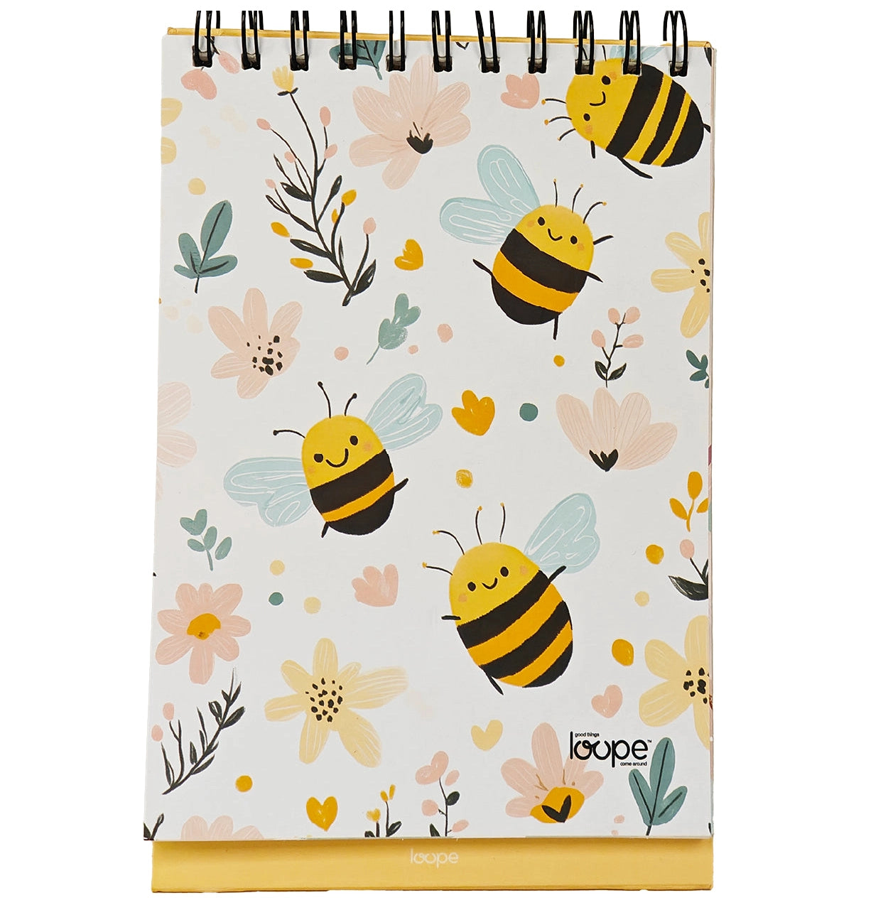 Loope Kids Bee-Themed A4 Sketch Pad - Unleash Creativity!