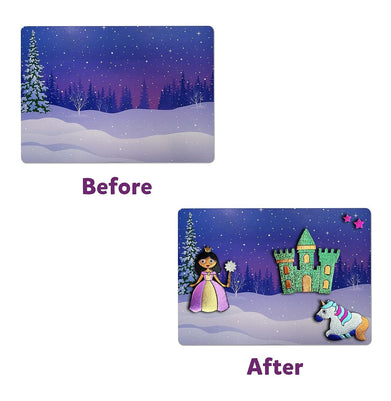 imagSkillmatics Foil Fun Unicorns & Princesses