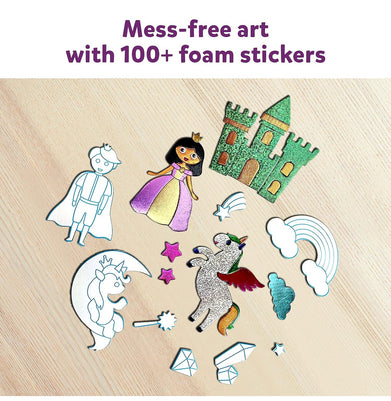 imagSkillmatics Foil Fun Unicorns & Princesses