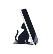 image //www.c...Smartphone Holder,Feline,Black,Metal-27698