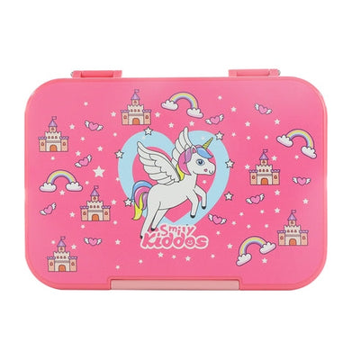 imagSmily Kiddos Bento lunch box-Unicorn Theme Pink