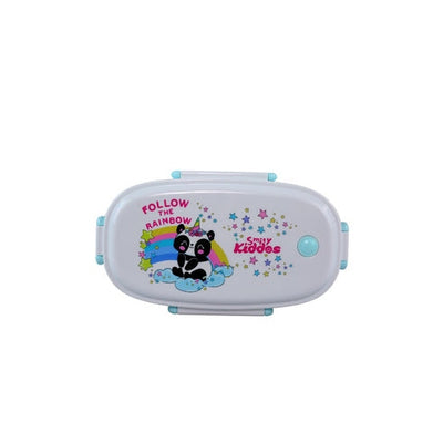 imagSmily Kiddos Rainbow Panda Steel Lunch Box Light Blue - Small-Sk16001622