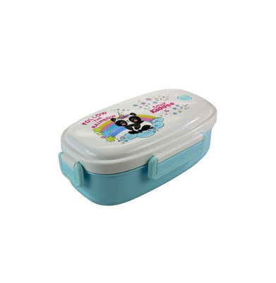 imagSmily Kiddos Rainbow Panda Steel Lunch Box Light Blue - Small-Sk16001622